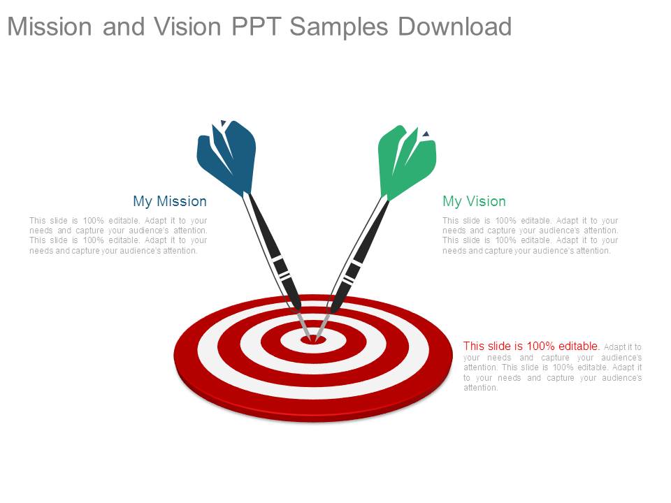 Mission And Vision Ppt Samples Download