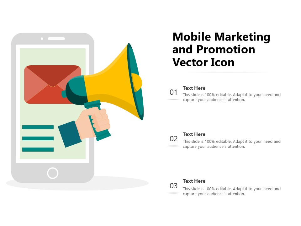 Mobile Marketing And Promotion Vector Icon Ppt PowerPoint Presentation Gallery Format PDF