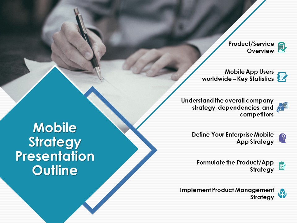 Mobile Strategy Presentation Outline Ppt Powerpoint Presentation Outline Demonstration
