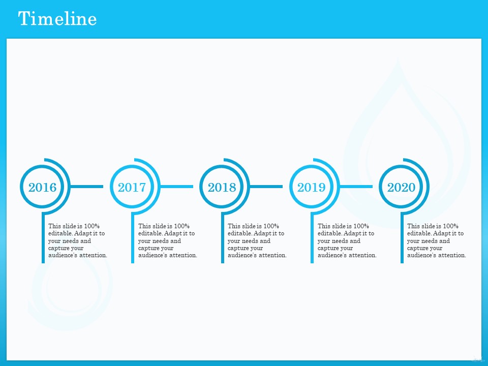 Monitoring And Evaluating Water Quality Timeline Ppt Slides Themes PDF