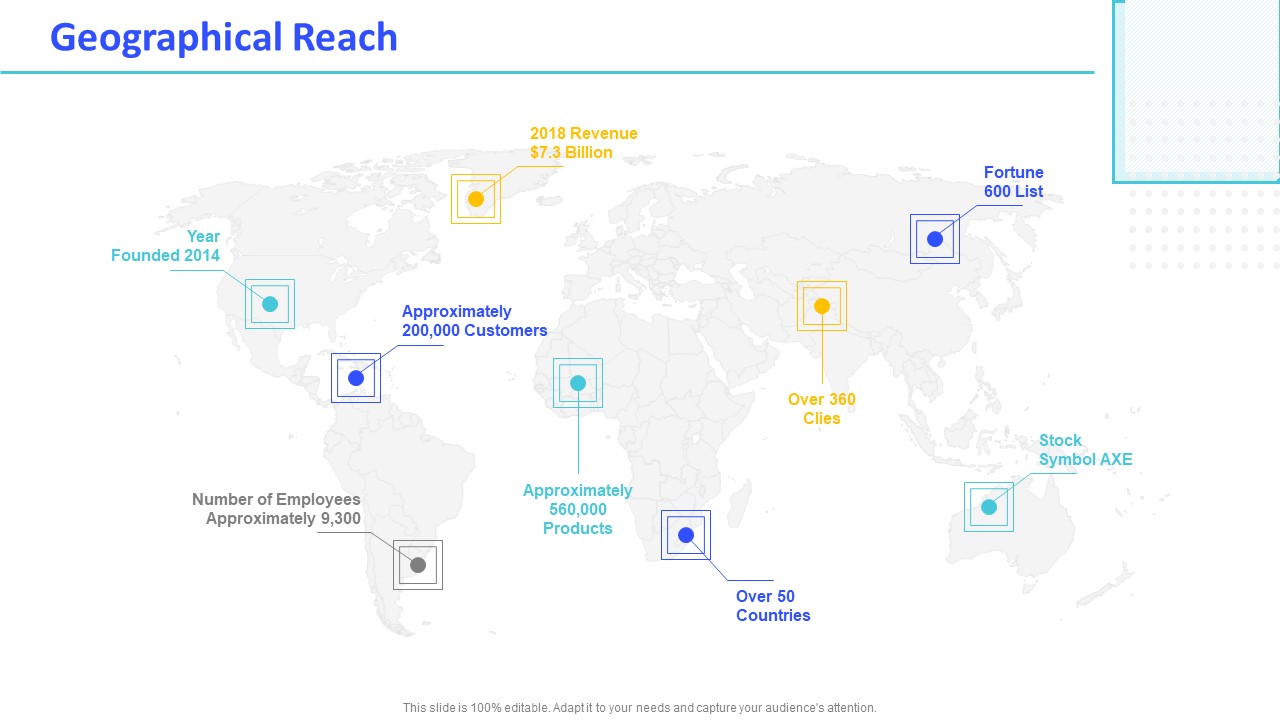 Monthly Digital Marketing Report Template Geographical Reach Slides PDF