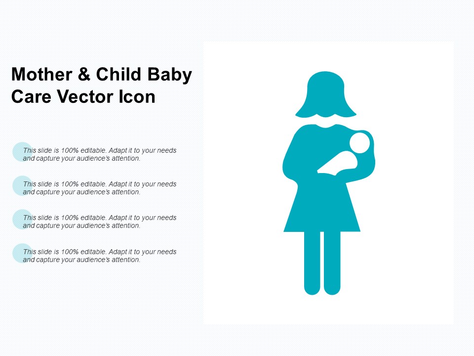 Mother And Child Baby Care Vector Icon Ppt PowerPoint Presentation Portfolio Inspiration