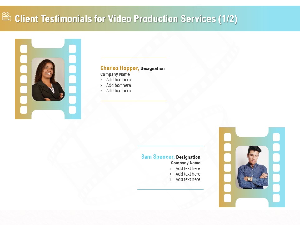 Movie Making Solutions Client Testimonials For Video Production Services Ideas PDF