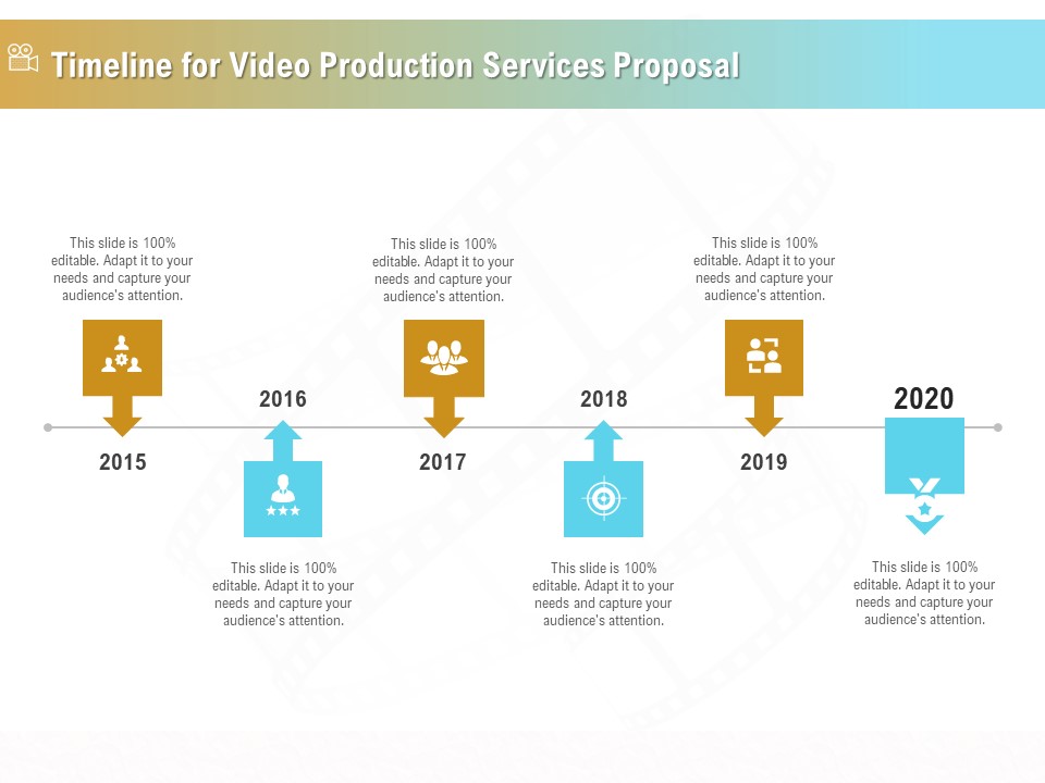 Movie Making Solutions Timeline For Video Production Services Proposal Ppt Slides Objects PDF