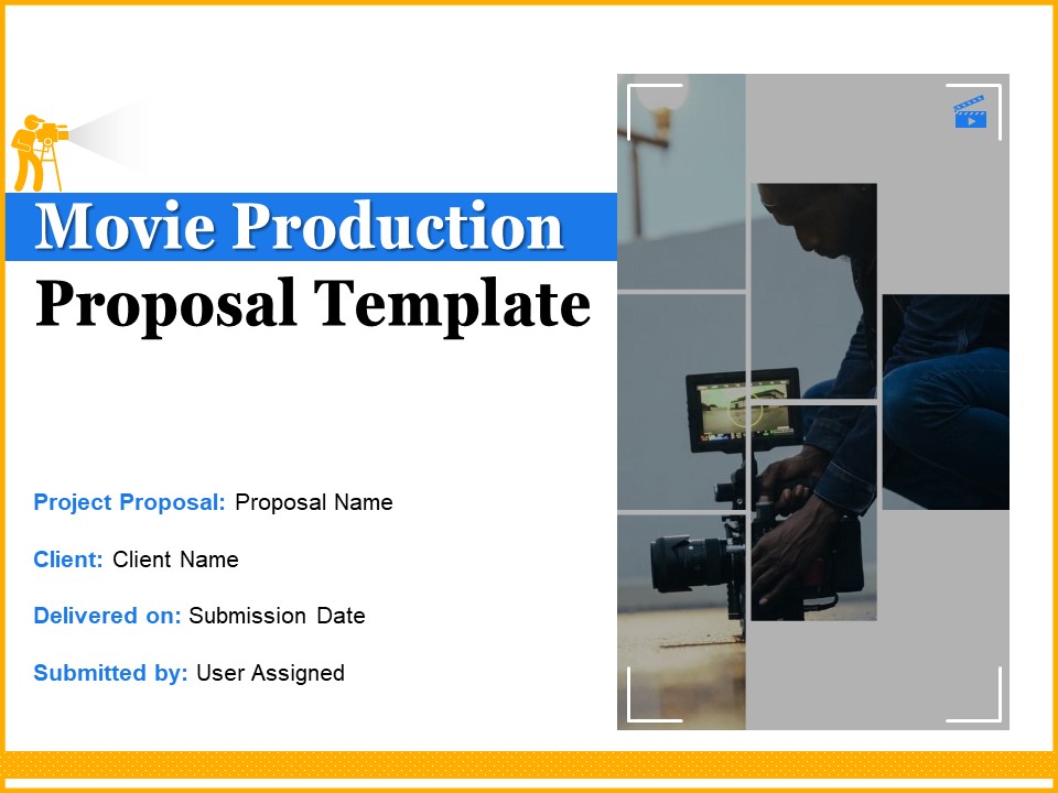 Movie Production Proposal Template Ppt PowerPoint Presentation Complete Deck With Slides