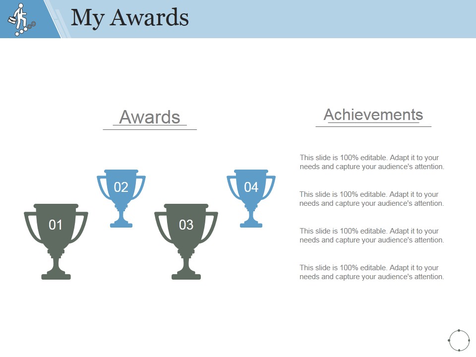My Awards Ppt PowerPoint Presentation Designs Download