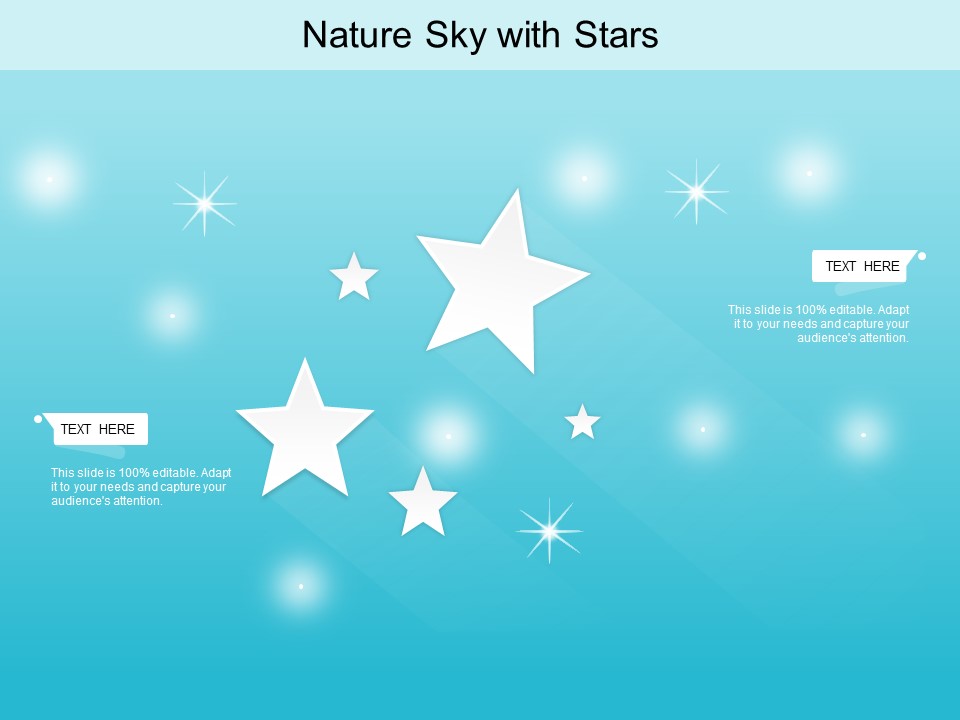 Nature Sky With Stars Ppt PowerPoint Presentation Icon Designs Download