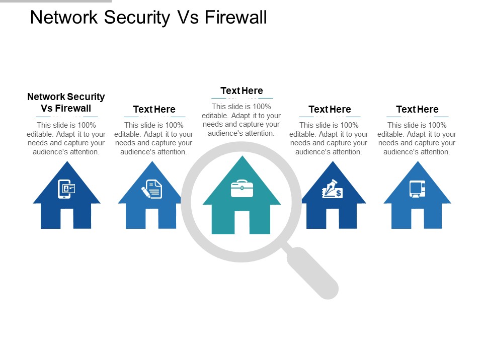 Network Security Vs Firewall Ppt PowerPoint Presentation Infographic Template Gridlines Cpb