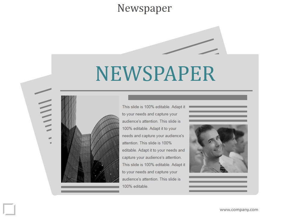 Newspaper Ppt PowerPoint Presentation Examples