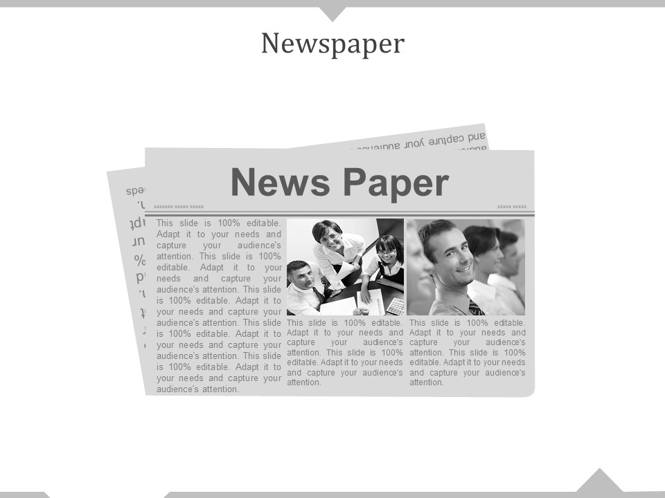 Newspaper Ppt PowerPoint Presentation Icon Designs