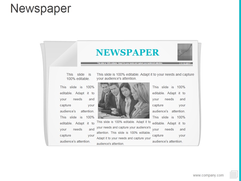 Newspaper Ppt PowerPoint Presentation Icon Show