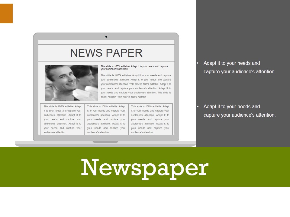 Newspaper Ppt PowerPoint Presentation Icon Themes