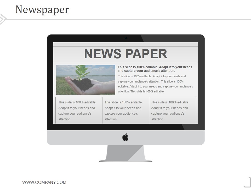 Newspaper Ppt PowerPoint Presentation Ideas