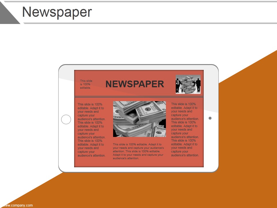 Newspaper Ppt PowerPoint Presentation Images