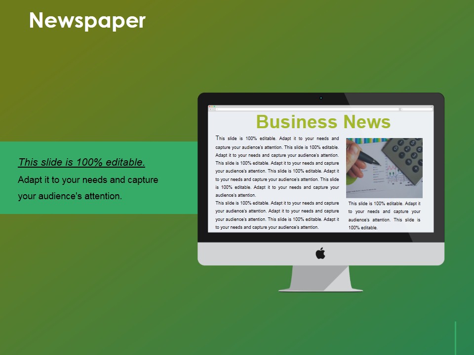 Newspaper Ppt Powerpoint Presentation Infographics File Formats