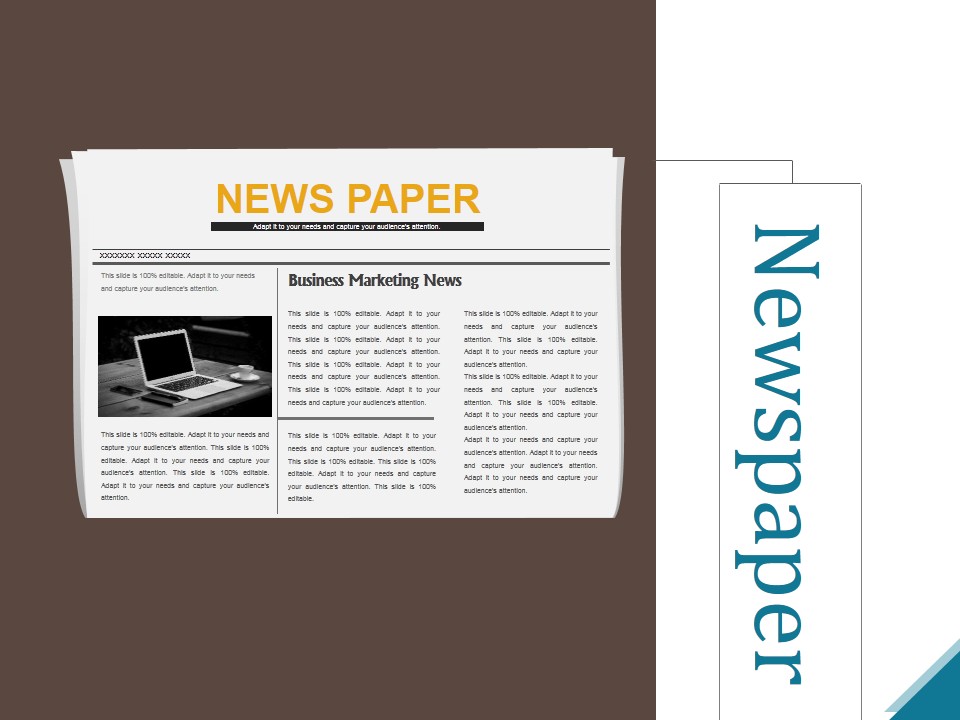 Newspaper Ppt PowerPoint Presentation Inspiration Slideshow