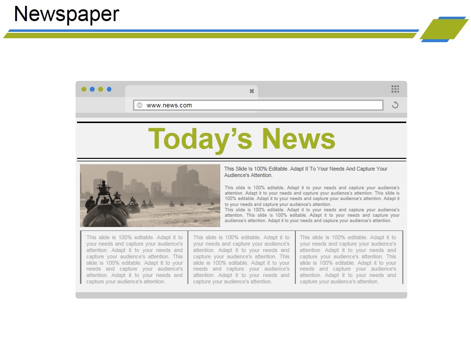 Newspaper Ppt PowerPoint Presentation Model Examples