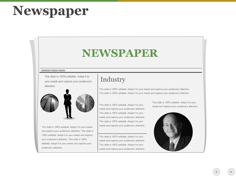 Newspaper Ppt PowerPoint Presentation Styles Show