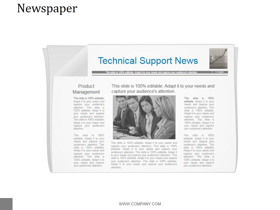 Newspaper Ppt PowerPoint Presentation Templates