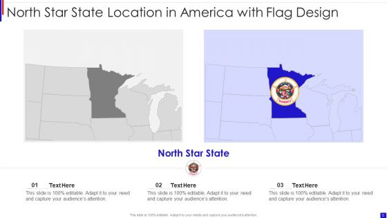 North Star State Flag Design Provinces Ppt PowerPoint Presentation Complete Deck With Slides