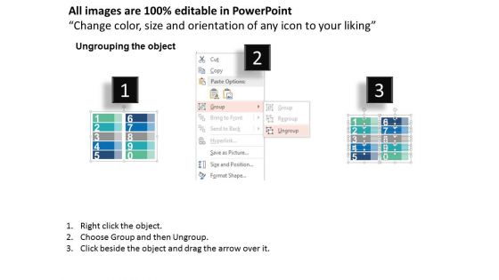 Numeric Order Banner Infographic Powerpoint Template