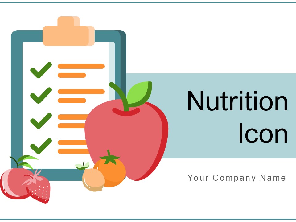 Nutrition Icon Cherry Fruits Ppt PowerPoint Presentation Complete Deck