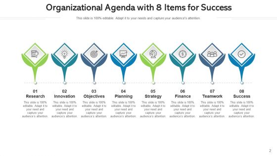 Objective With 8 Units Teamwork Success Ppt PowerPoint Presentation Complete Deck With Slides