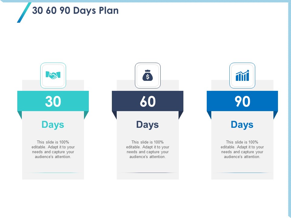 Occasion Planning Firm Overview 30 60 90 Days Plan Ppt Icon Graphics Design PDF