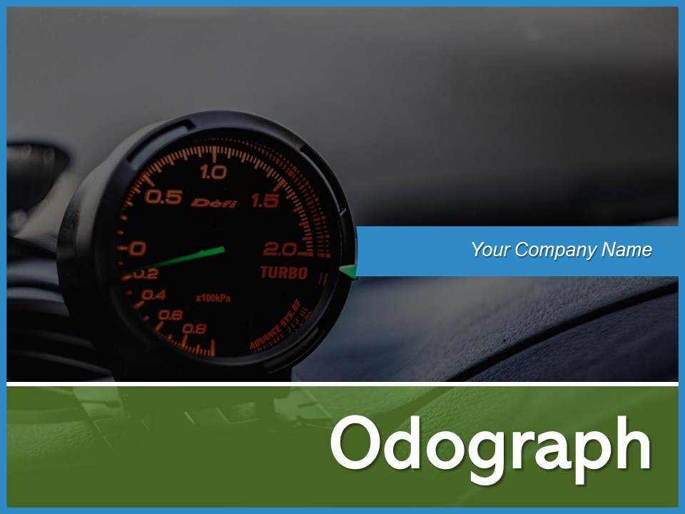 Odograph Scrolling Meter Speed Ppt PowerPoint Presentation Complete Deck