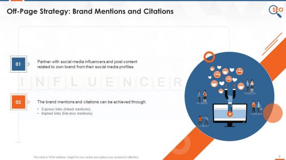 Off Page SEO Techniques Citations Press Releases Bookmarking Guest Blogging Content Sharing Training Ppt