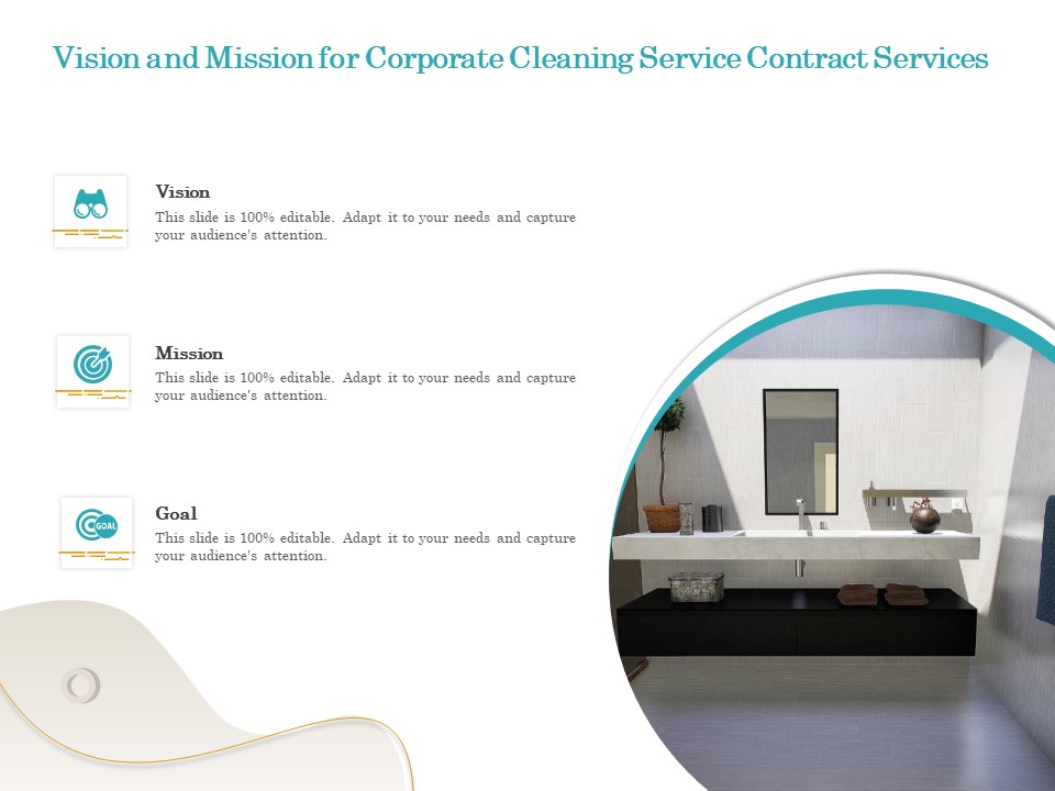 Office Cleaning Service Vision And Mission For Corporate Cleaning Service Contract Services Professional PDF