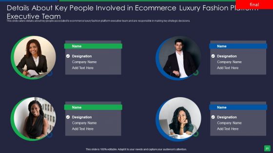 Online Fashion Extravagance Platform Venture Capitalist Financing Elevator Pitch Deck Ppt PowerPoint Presentation Complete Deck With Slides