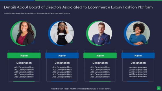 Online Fashion Extravagance Platform Venture Capitalist Financing Elevator Pitch Deck Ppt PowerPoint Presentation Complete Deck With Slides