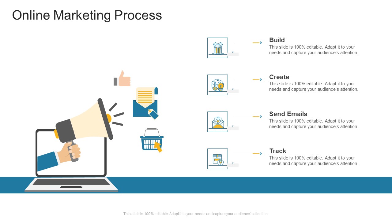 Online Marketing Process Company Profile Ppt Show Aids PDF