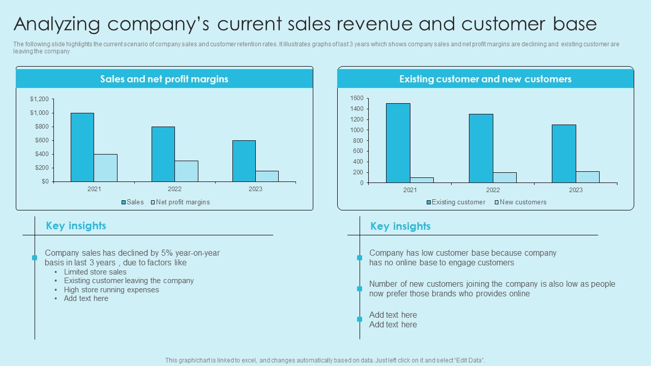 Online Marketing Techniques For Acquiring Clients Analyzing Companys Current Sales Revenue Pictures PDF