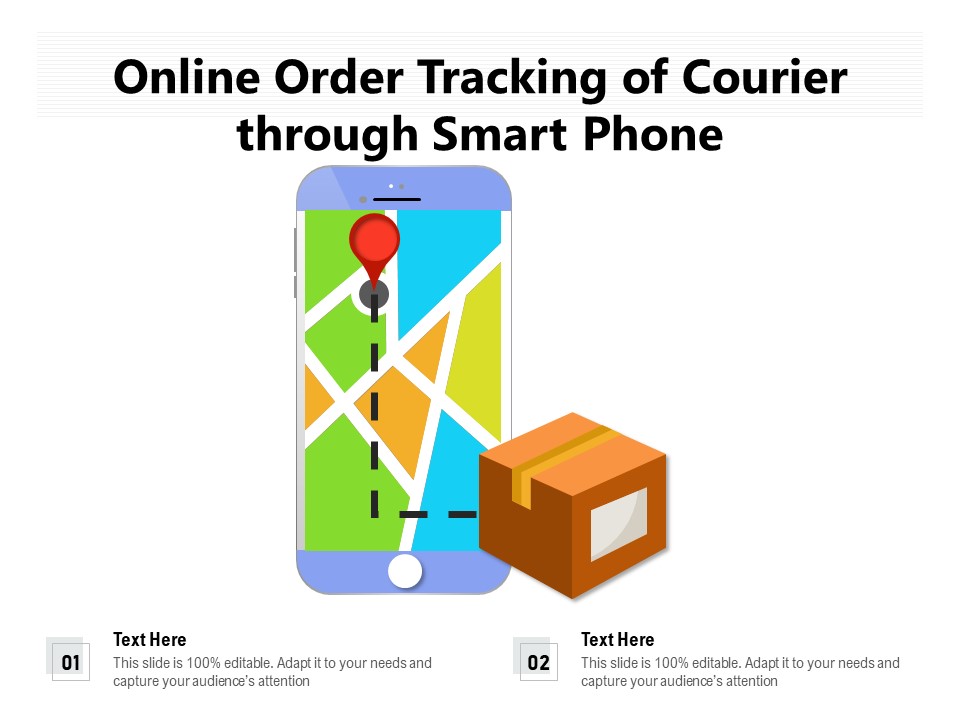 Online Order Delivery Tracking Vector Icon Ppt PowerPoint Presentation Gallery Design Ideas PDF