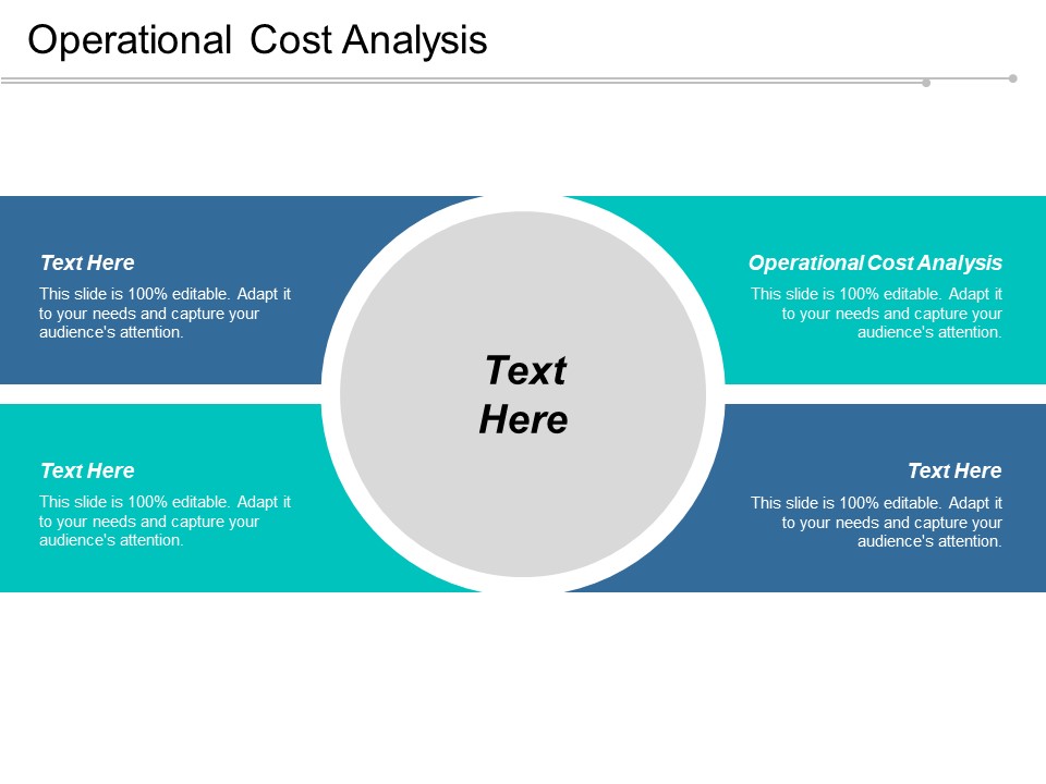 Operational Cost Analysis Ppt Powerpoint Presentation Visual Aids Infographics Cpb