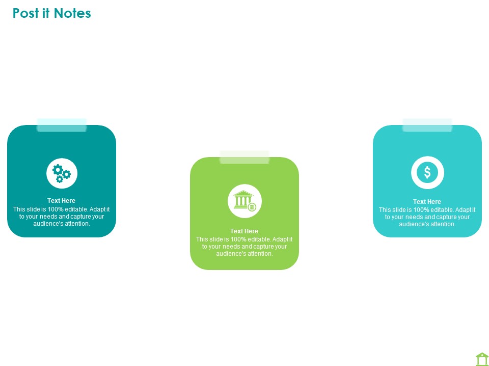 Operations Of Commercial Bank Post It Notes Ppt Infographic Template Diagrams PDF