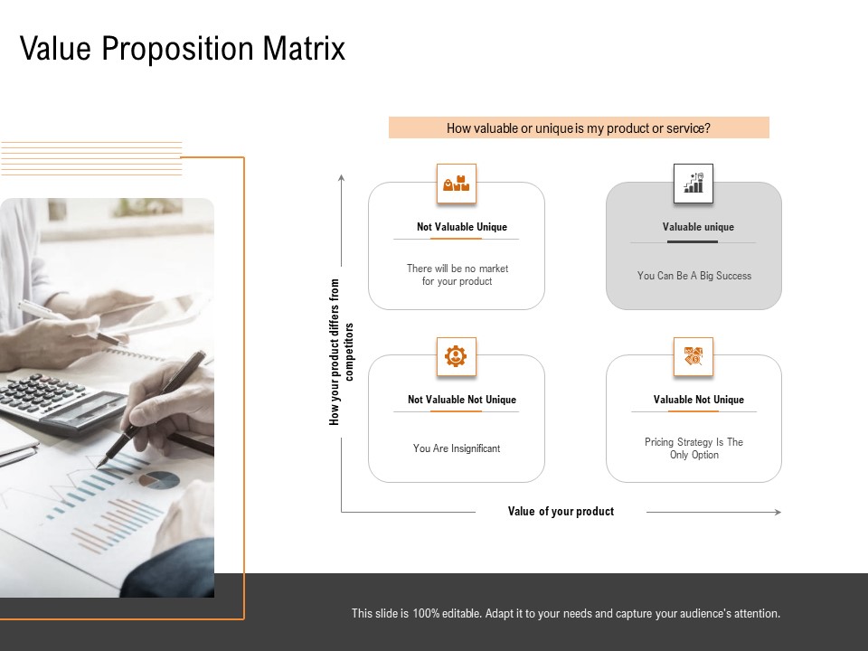 Opportunities And Threats For Penetrating In New Market Segments Value Proposition Matrix Icons PDF