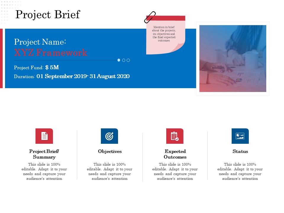 Opportunity Of Project Management Project Brief Ppt Layouts Clipart Images PDF