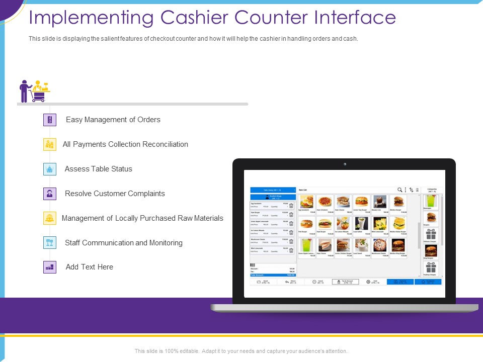 Optimization Restaurant Operations Implementing Cashier Counter Interface Ideas PDF