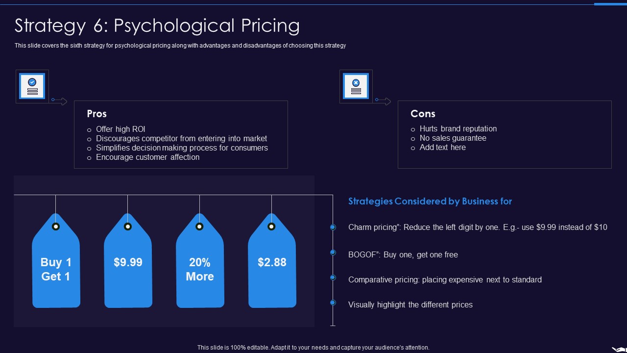 Optimize Marketing Pricing Strategy 6 Psychological Pricing Guidelines PDF