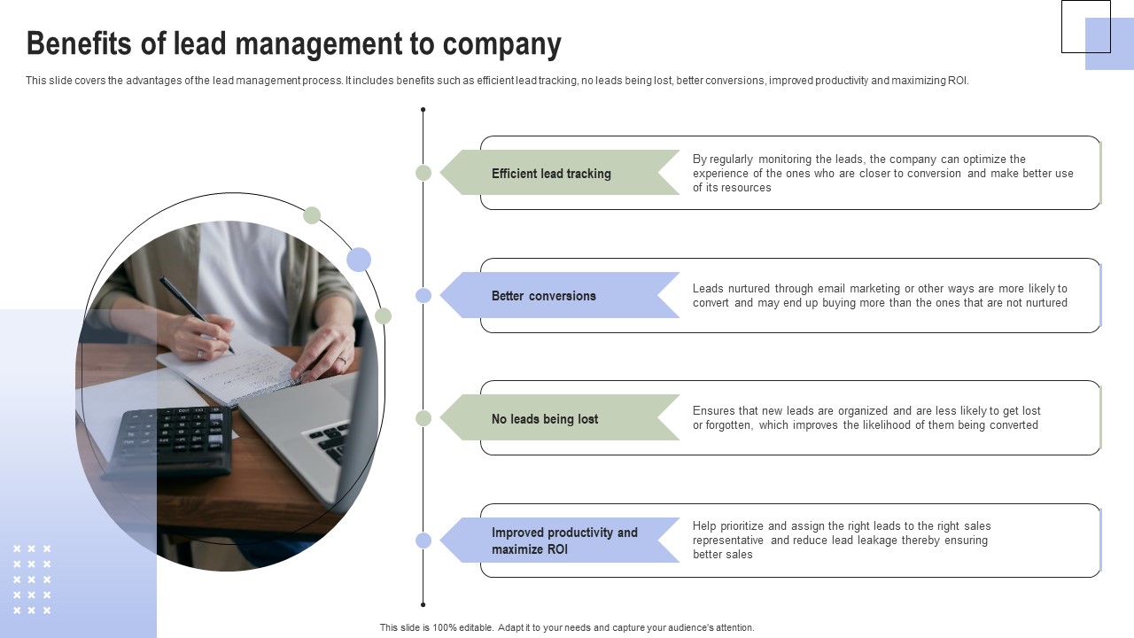 Optimizing Consumer Lead Nurturing Procedure Benefits Of Lead Management To Company Elements PDF