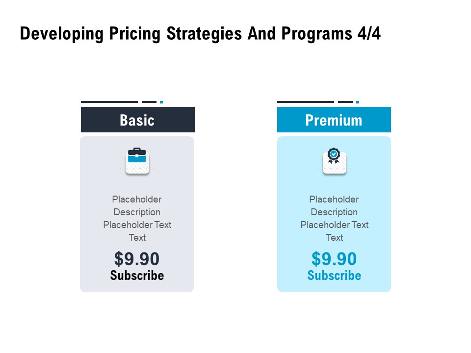 Optimizing The Marketing Operations To Drive Efficiencies Developing Pricing Strategies And Programs Premium Icons PDF