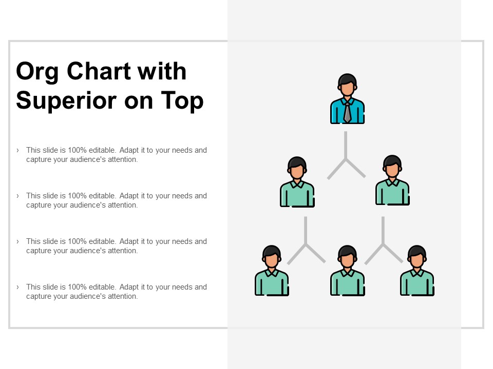 Org Chart With Superior On Top Ppt PowerPoint Presentation Layouts Layout