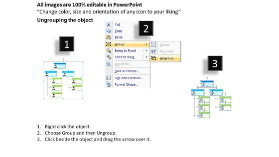 Organization Chart For Marketing Theme-ppt Business Plan PowerPoint Templates