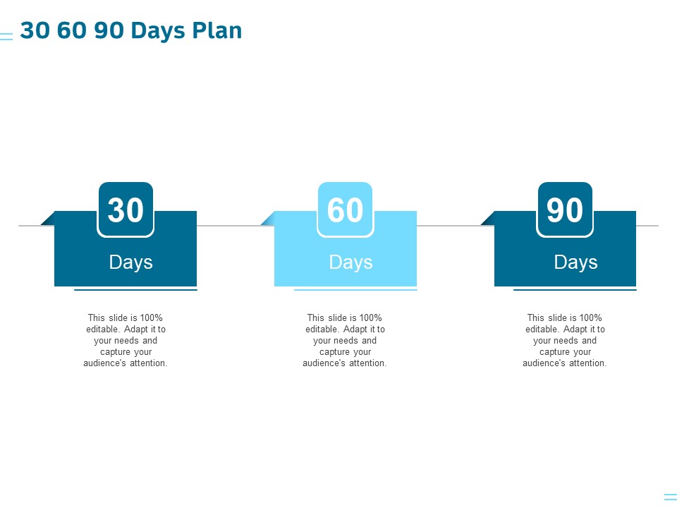 Organization Trademark Design Proposal 30 60 90 Days Plan Infographics PDF