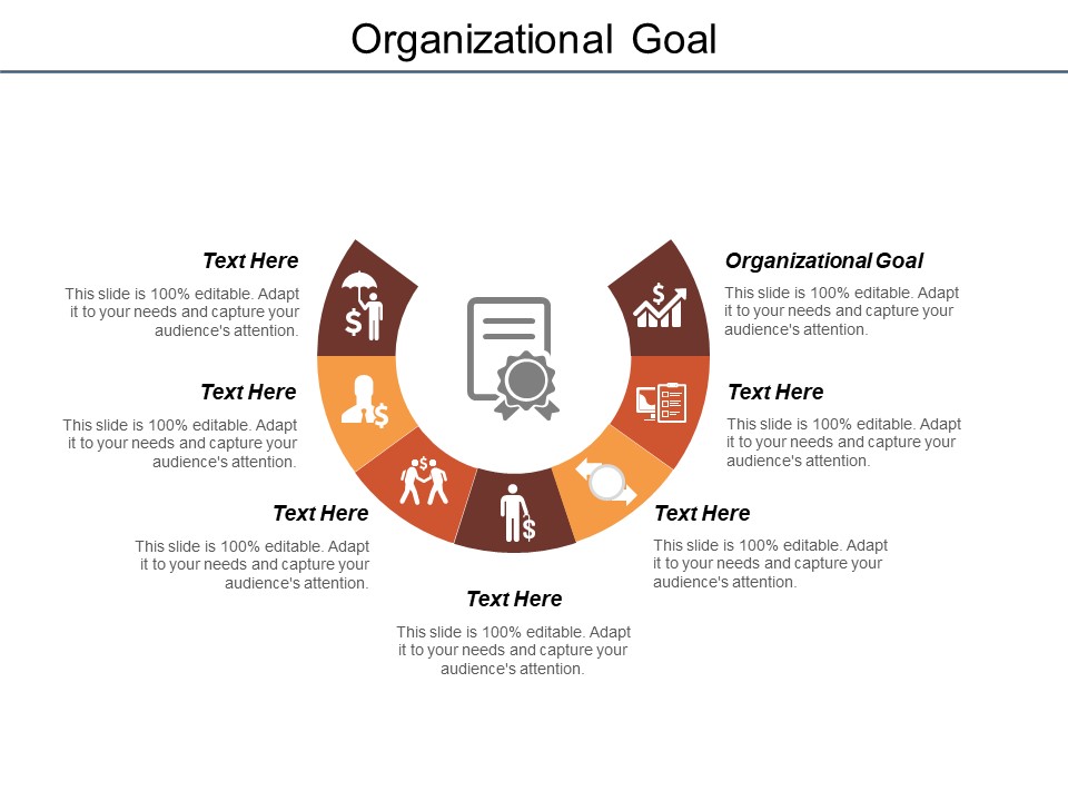 Organizational Goal Ppt PowerPoint Presentation Model Graphic Images Cpb