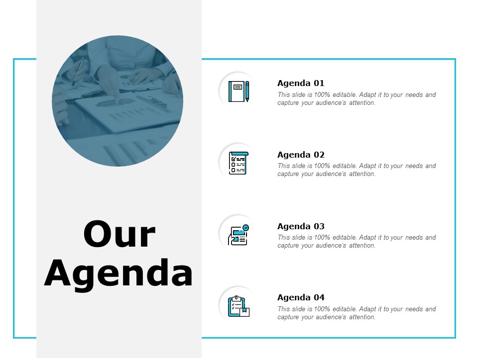 Our Agenda Checklist Ppt PowerPoint Presentation Pictures Gallery