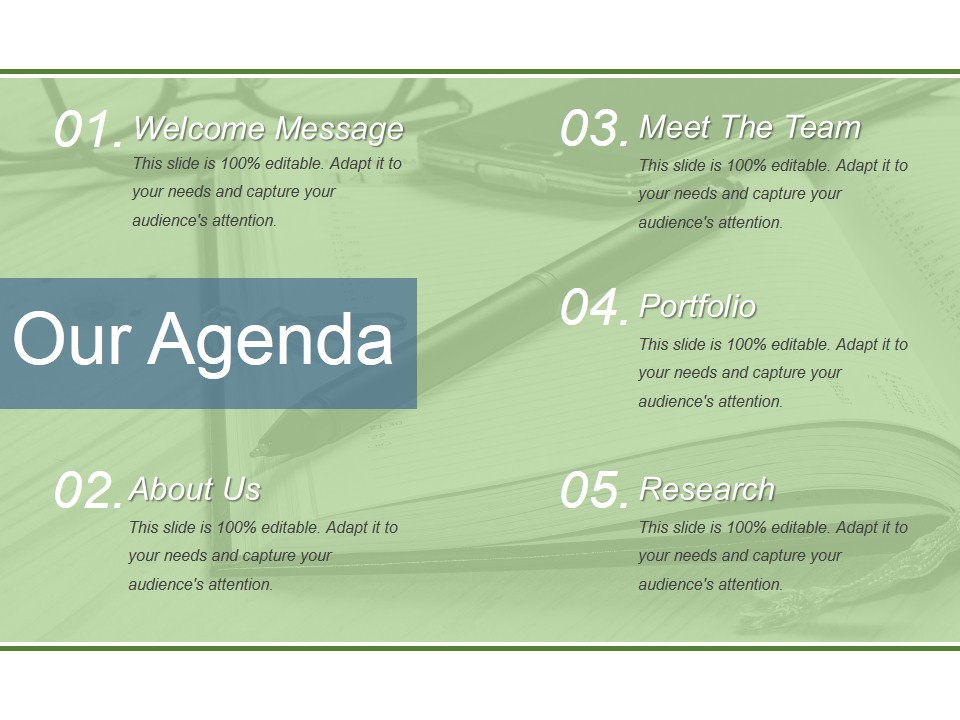 Our Agenda Ppt PowerPoint Presentation Show Shapes